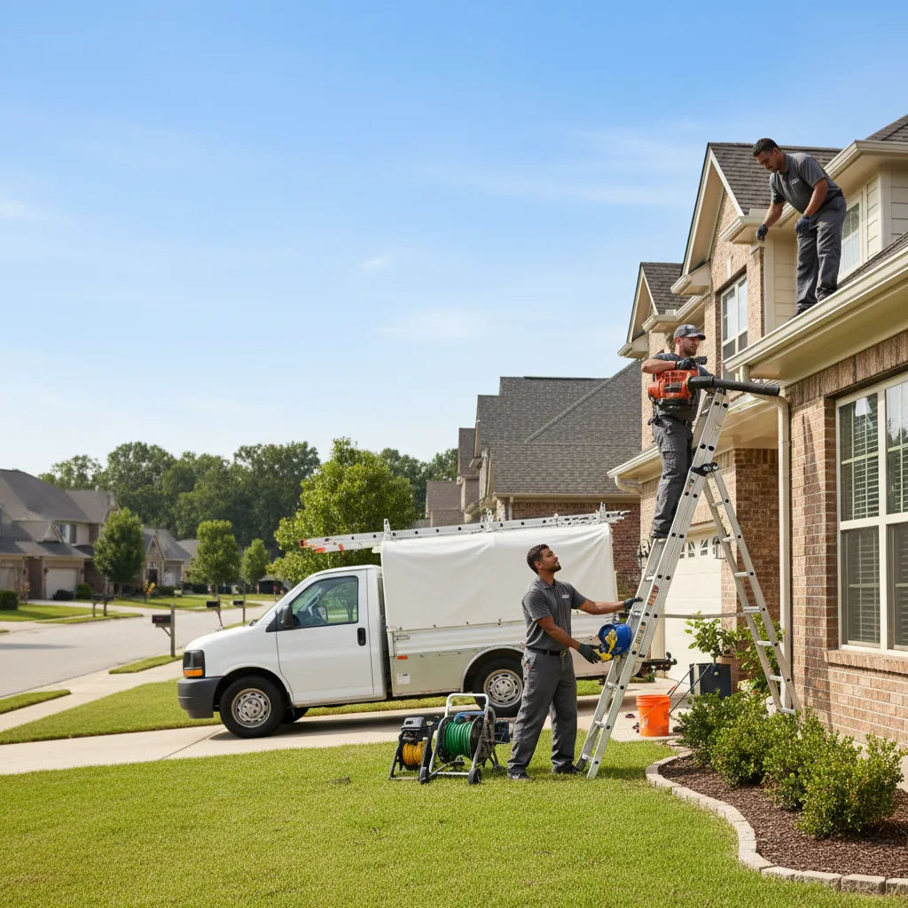 Home Gutter Service in Clayton, NC near me